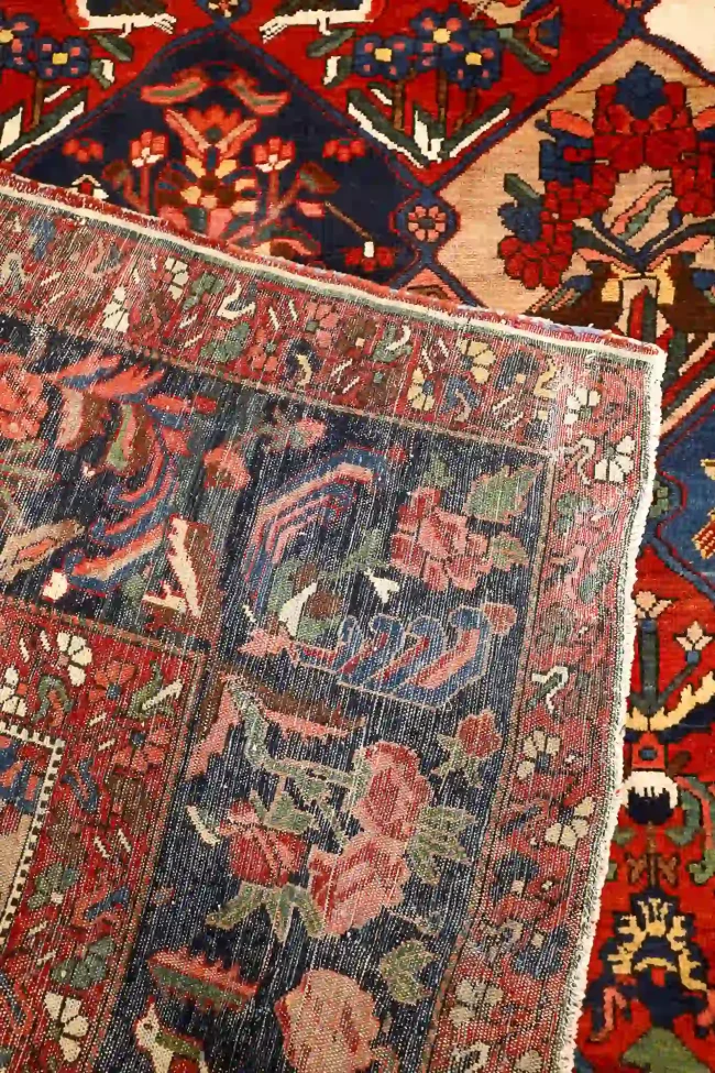 12' x 16' Red Fine Hand-Knotted Persian Bakhtiari – Traditional Wool ...